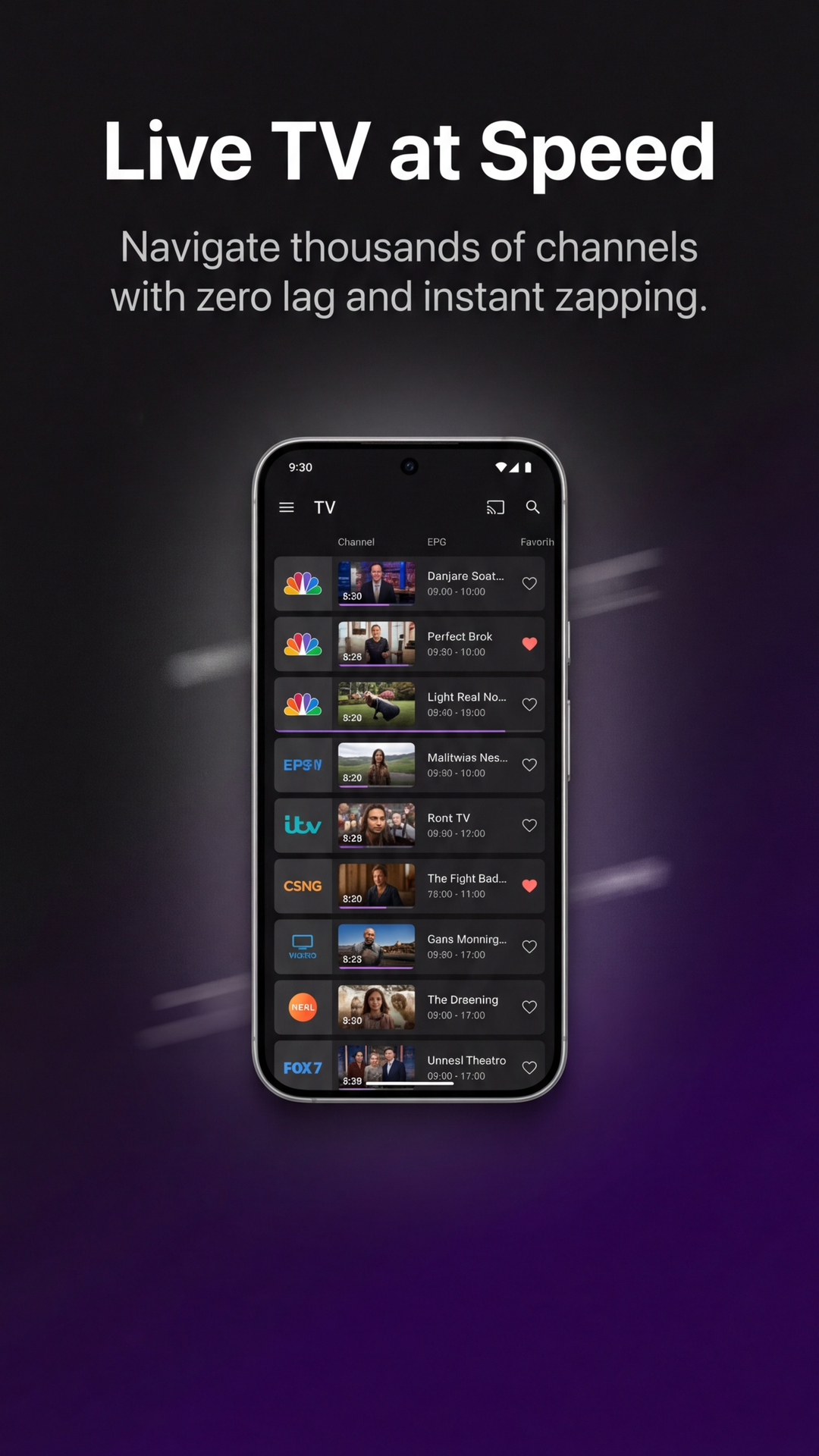 StreamVision M3U Configuration